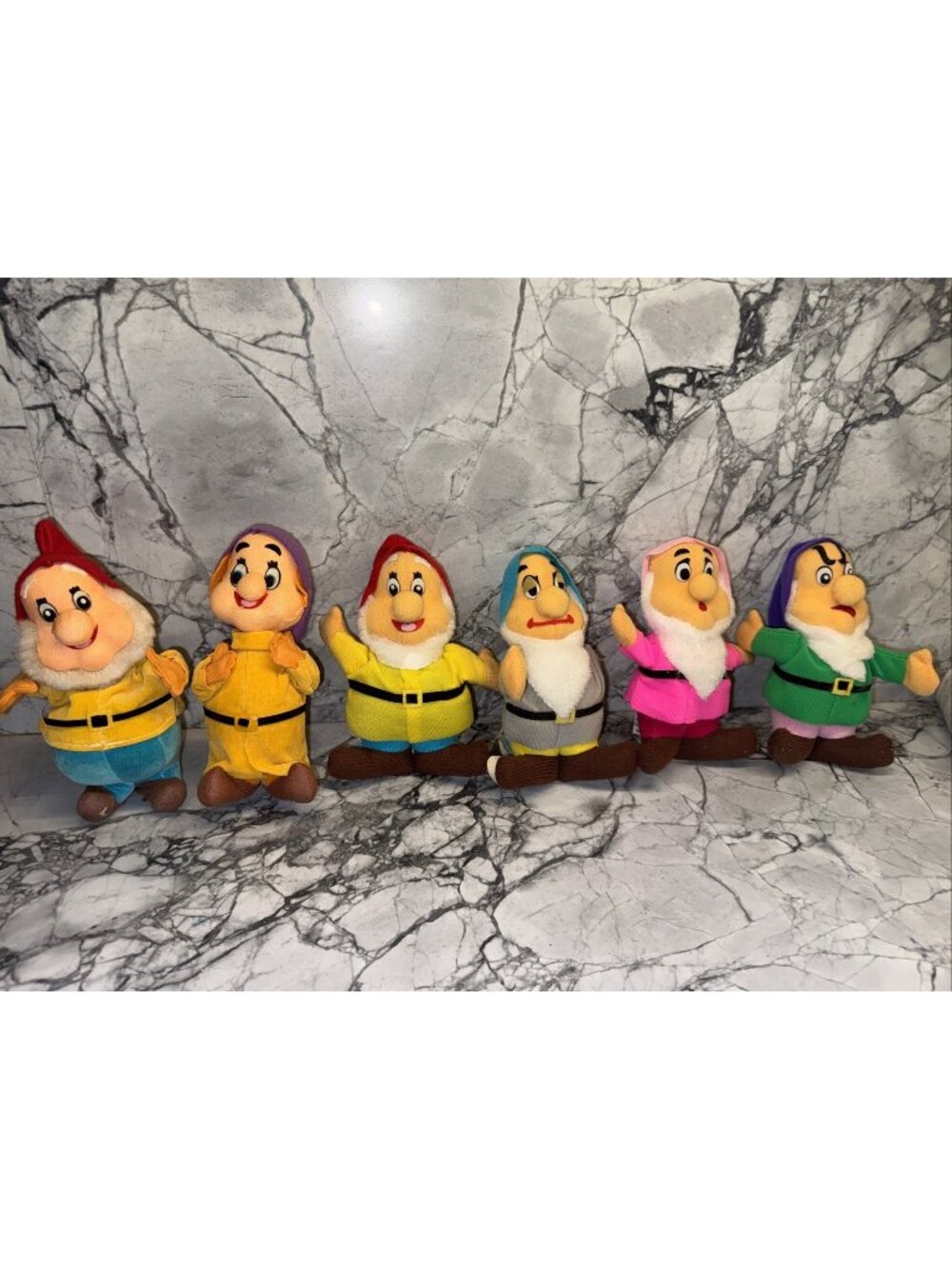 VTG Disney Snow White 7 Dwarves Lot Bundle (6)